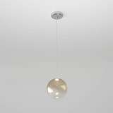 Подвесной светодиодный светильник Eurosvet Wonder 50231/1 Led янтарный