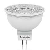 Лампа светодиодная Voltega GU5.3 4W 4000К прозрачная VG2-S1GU5.3cold4W 6950