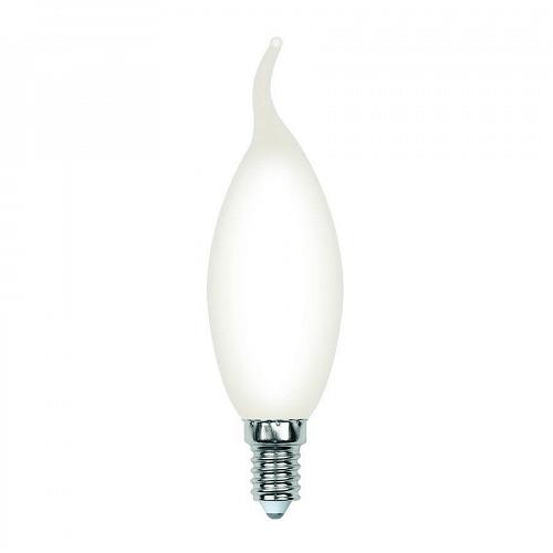 Лампа светодиодная филаментная Volpe E14 7W 3000K матовая LED-CW35-7W/3000K/E14/FR/SLF UL-00008338