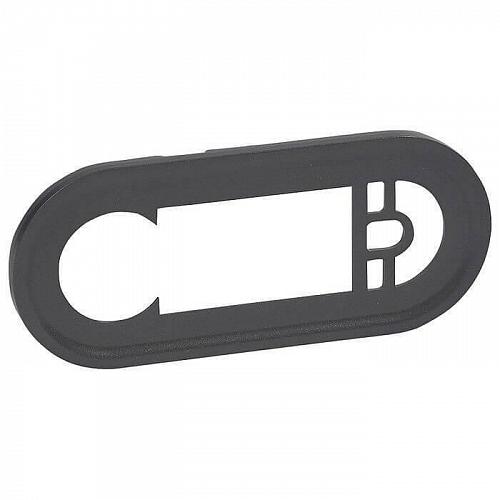 Лицевая панель Legrand Celiane термостата комнатного программируемого графит 067992