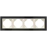 Рамка 4-постовая Efapel Logus 90 Petra натуральный гранит/жемчуг 90940 TGP