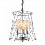 Подвесная люстра Lumina Deco Berton LDP 8013-4 CHR
