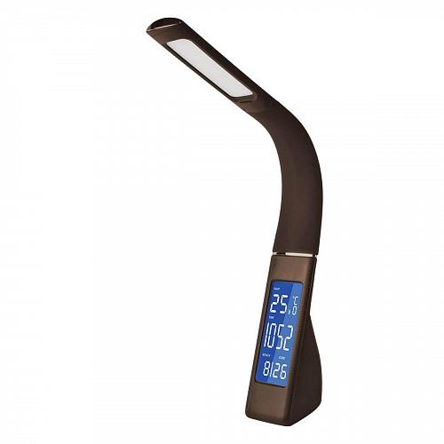 Настольная лампа (UL-00003334) Uniel TLD-550 Brown/LED/260Lm/4500K/Dimmer