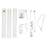 Мебельный светодиодный светильник Uniel ULM-F44-3X3W/4500K/Dim Sensor IP20 Silver UL-00008279