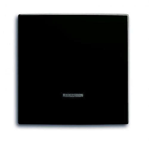 Лицевая панель ABB Basic55 диммера с подсветкой chateau-черный 2CKA006599A2994