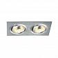 Встраиваемый светильник Elektrostandard 1011/2 MR16 CH хром a029903 - фото №1