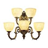 Бра Bohemia Ivele 7203B16/3+2/210 NB P1 U Rose