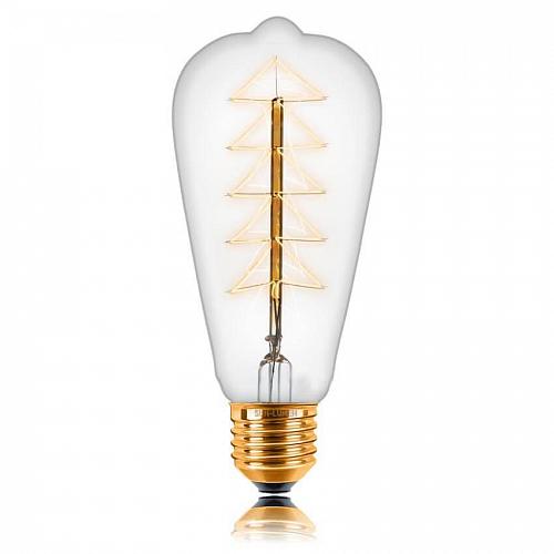 Лампа накаливания E27 40W прозрачная 053-532