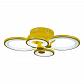 Потолочная светодиодная люстра iLedex Ring A001/4 Yellow - фото №2