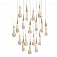 Подвесная светодиодная люстра Kink Light Асмер 07861-18A,33 - фото №1
