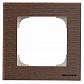 Рамка 1-постовая ABB Sky венге 2CLA857100A2101 - фото №1