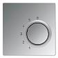 Накладка термостата комнатного Jung LS 990 блестящий хром GCRTR236PL - фото №1