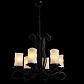Подвесная люстра Arte Lamp Scroll A7915LM-6BK - фото №3