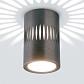 Потолочный светодиодный светильник Elektrostandard DLS026 7W 4200К графит a053601 - фото №1