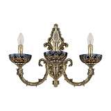 Бра Bohemia Ivele 7109B15/3/210 GB P Amber-Blue/H-1I