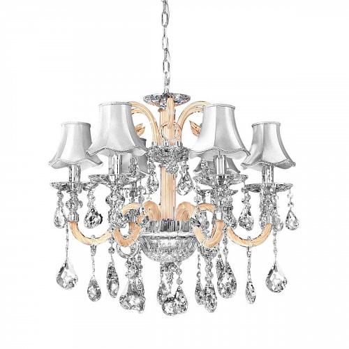 Подвесная люстра Lumina Deco Denica LDP 66249-6 WT