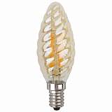 Лампочка ЭРА F-LED BTW-7W-827-E14 gold