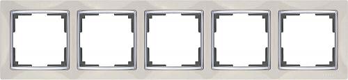 Рамка Werkel Snabb на 5 постов слоновая кость WL03-Frame-05-ivory 4690389059339