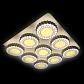 Потолочная светодиодная люстра Ambrella light Orbital High-Tech FH14/9 WH 288W D750*750 - фото №3