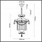 Подвесной светильник Odeon Light Sharm 4686/1 - фото №3