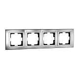 Рамка 4-постовая Mono Electric Chrome хром 106-410000-163