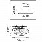 Потолочная люстра Lightstar Zeta 728133 - фото №3