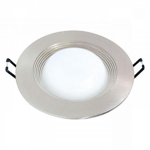 Встраиваемый светодиодный светильник Horoz 6W 6000К хром 016-017-0006 HRZ00000289