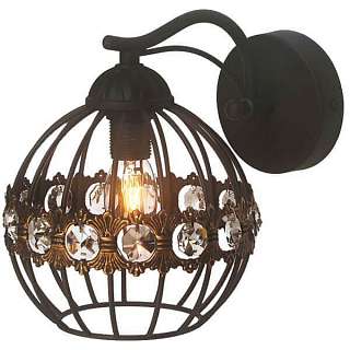 Бра с одним плафоном в замковом стиле