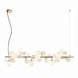 Подвесная люстра Lumien Hall Ilmari LH4136/12PO-GD-WT