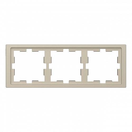 Рамка 3-постовая Schneider Electric Merten D-Life MTN4030-6533