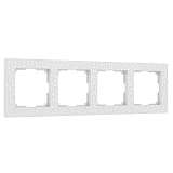 Рамка Werkel Hammer на 4 поста белый W0042401 4690389163463