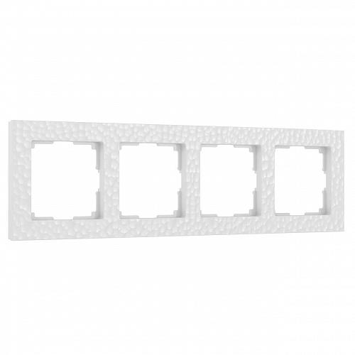 Рамка Werkel Hammer на 4 поста белый W0042401 4690389163463
