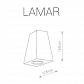 Уличный настенный светильник Nowodvorski Lamar 9553 - фото №2