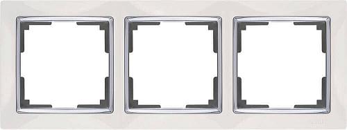 Рамка Werkel Snabb на 3 поста белая WL03-Frame-03-white 4690389046124