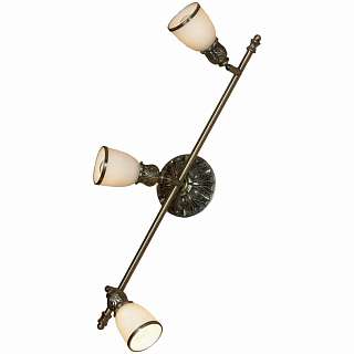 Споты с тремя и более плафонами в классическом стиле