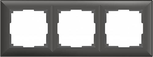 Рамка Werkel Fiore на 3 поста серо-коричневый WL14-Frame-03 4690389109133