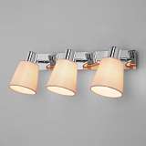 Настенный светильник Eurosvet 20080/3 хром/бежевый