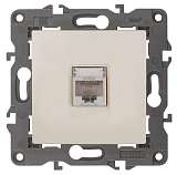 Розетка информационная RJ45 ЭРА Elegance 14-3107-02 Б0034303