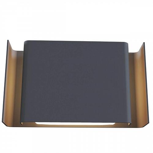 Уличный настенный светодиодный светильник Maytoni Gran Via O005WL-L12GR