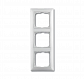 Рамка 3-постовая ABB Basic55 альпийский белый 2CKA001725A1481 - фото №1