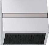 Лицевая панель Gira System 55 приборов с квадратной панелью наклонным выходом алюминий 068226