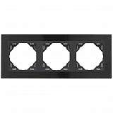 Рамка 3-постовая Efapel Logus 90 Petra натуральный гранит/серый 90930 TGS