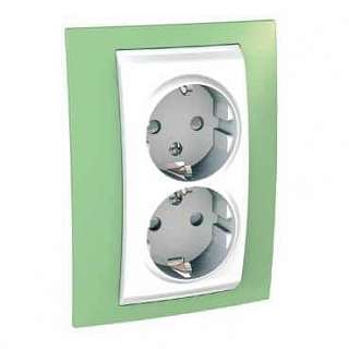 Розетки зеленого цвета