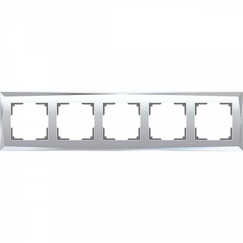 Рамка на 5 постов зеркальная Werkel W0051220 4690389158896
