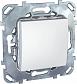 Выключатель одноклавишный кнопочный Schneider Electric Unica MGU5.206.18ZD - фото №1