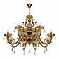 Подвесная люстра iLamp Asia 81069-8+4 BR - фото №4