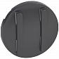 Лицевая панель Legrand Celiane выключателя двухклавишного графит 065202 - фото №1