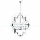 Подвесная люстра Lumina Deco Baltimore LDP 8020-6 CHR+WT - фото №1