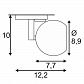 Трековый светильник SLV 1Phase-Track Light Eye 1 GU10 144011 - фото №2
