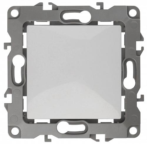 Выключатель одноклавишный ЭРА 12 10AX 250V Al Cu 12А-1001-01 Б0038584